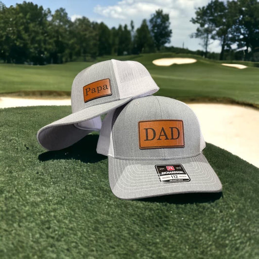 Dad Center Patch Hats