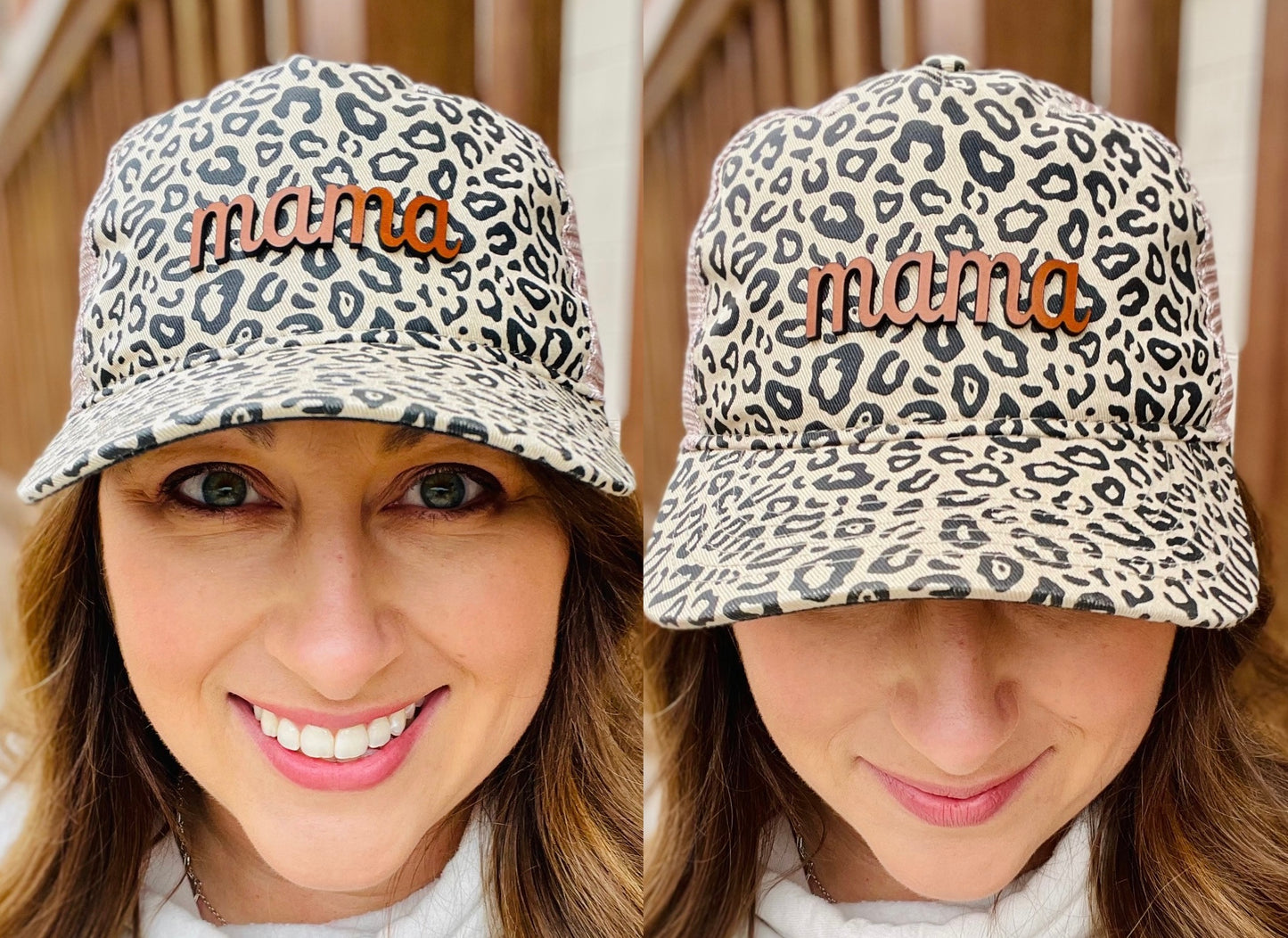 Leopard Mama Hats