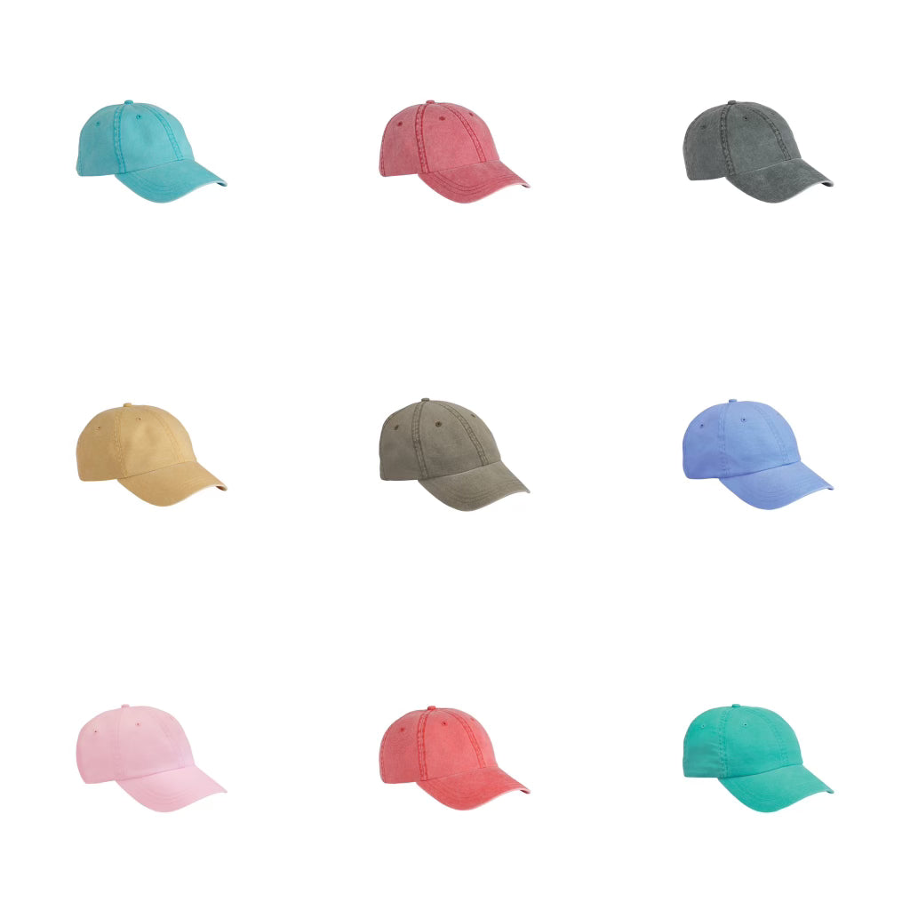 Mineral Wash Logo Hats